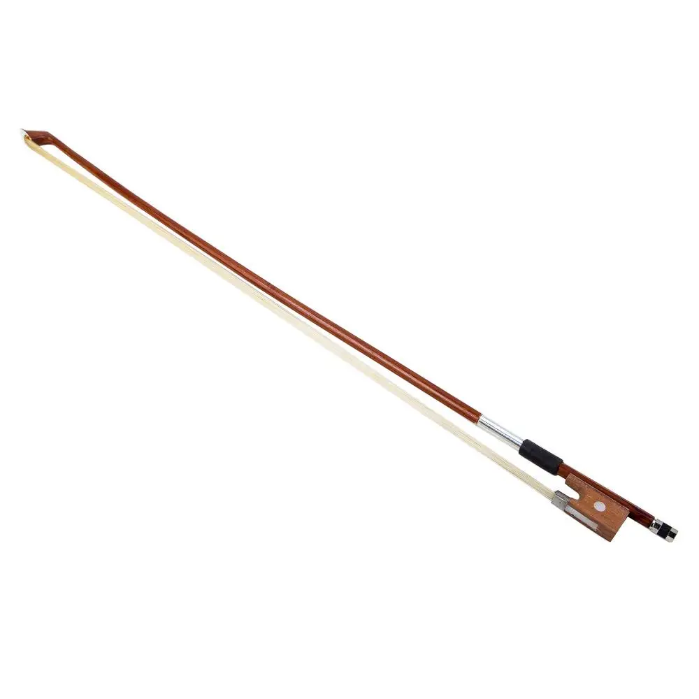 Portable 1/4 1/8 Playing Violin Bow Octagonal Bow Musical Instruments Practice For Beginner Violin Accessories