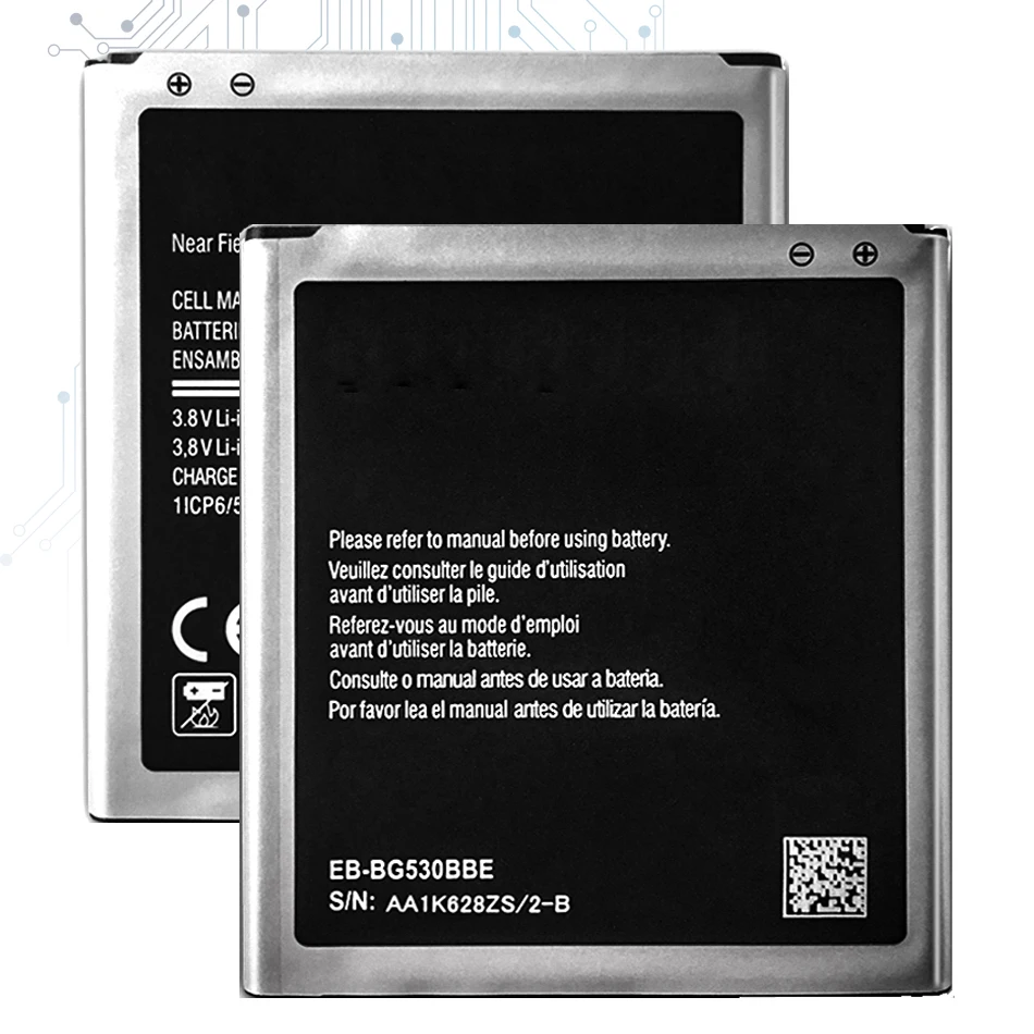 

Battery EB-BG530BBE For Samsung Galaxy Gr Prime J2 Prime G530 G531 J500 J3 2016 J320 G550 2600mAh EB BG530BBE