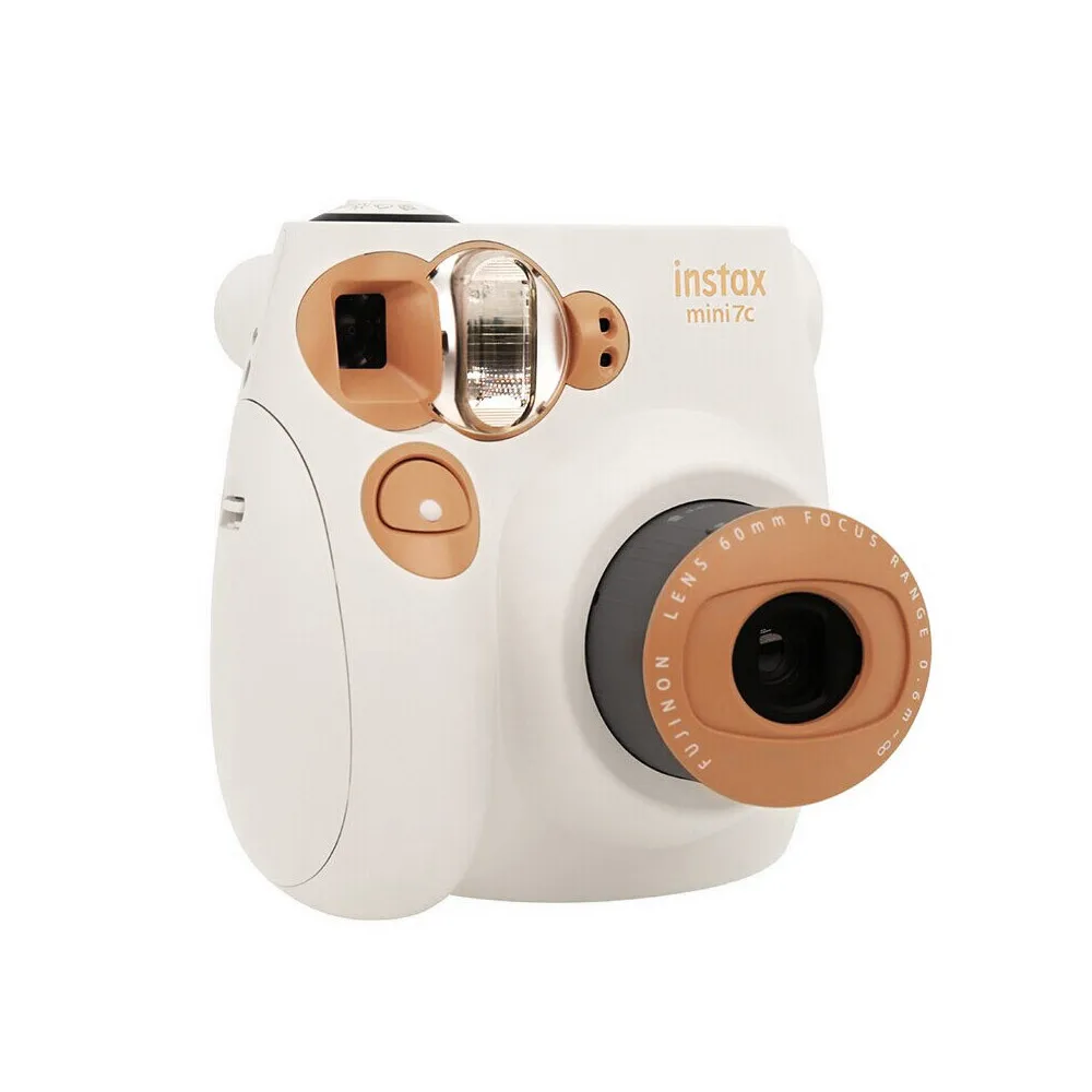 Fujifilm Instax Mini7c мгновенная камера пленочная камера автоматическая фокусировка с батареей ремешок на запястье День рождения Рождество год фестиваль подарок