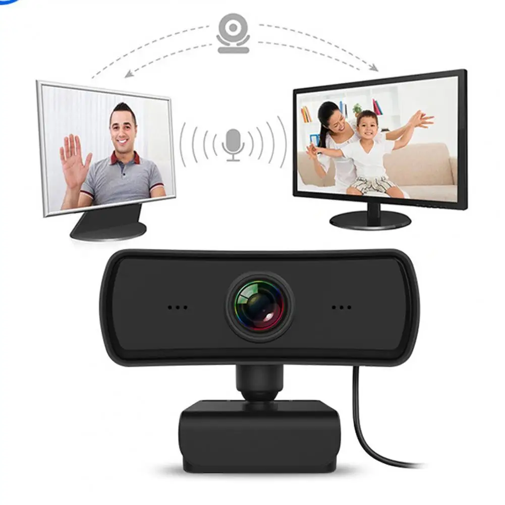 

Digital Webcam High Definition HD Stable Transmission Automatic Recognition 1600x1200P MIC Computer Camera for Teleconference