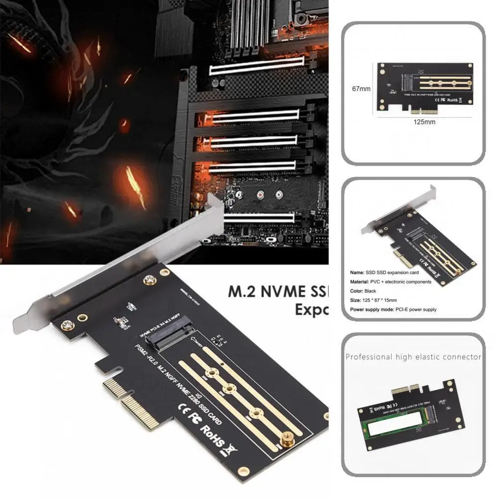 

Карта расширения M.2 NVME на PCI-E SSD