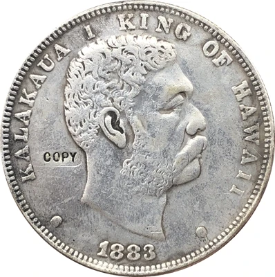 

Копия монеты Гавайский доллар 1883