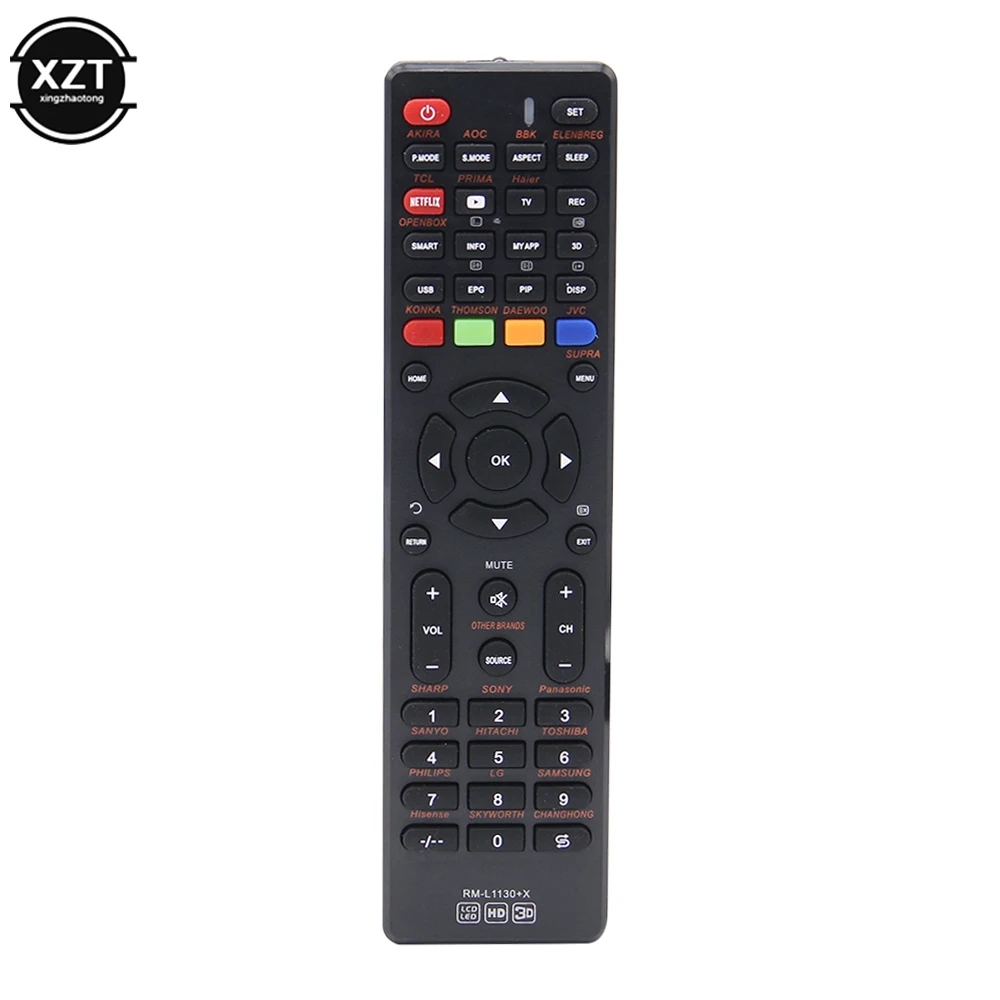 Universal Remote Control Rm-L1130+X For All Brand Tv Smart Comfortable To Use LED TV Or LCD | Электроника