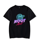 Футболка NOOT Pingu GeorgeNotFound для мужчин и женщин, Повседневная Уличная одежда с принтом в стиле граффити, для отдыха, весна-лето