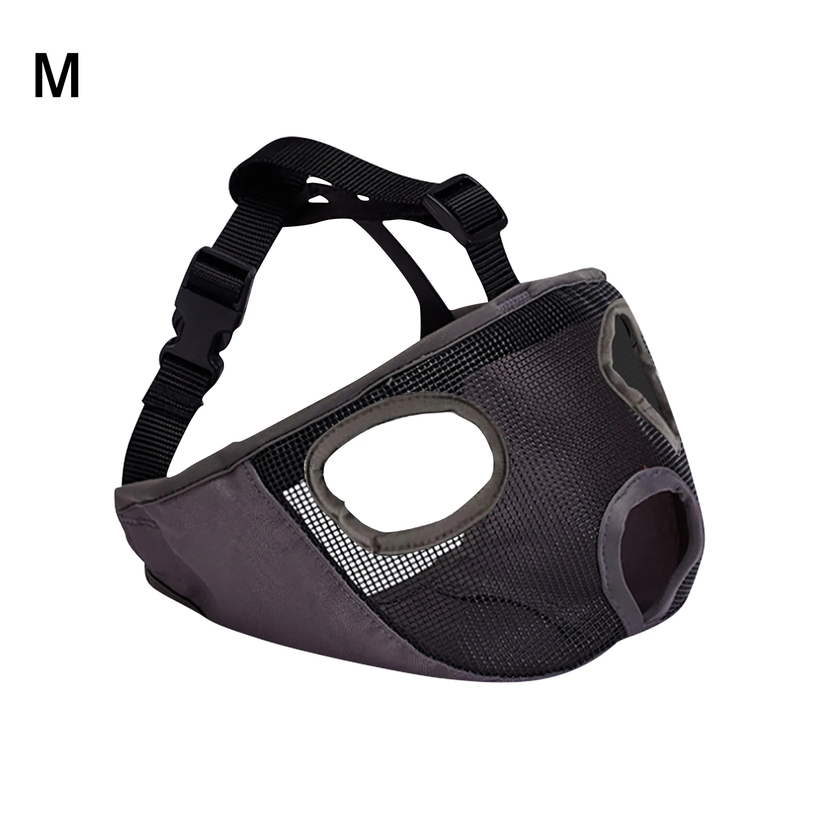 

Короткие мордочки для собак, регулируемый дышащий намордник для бульдога, против жевания, мягкий намордник для жевания, тренировочные аксе...