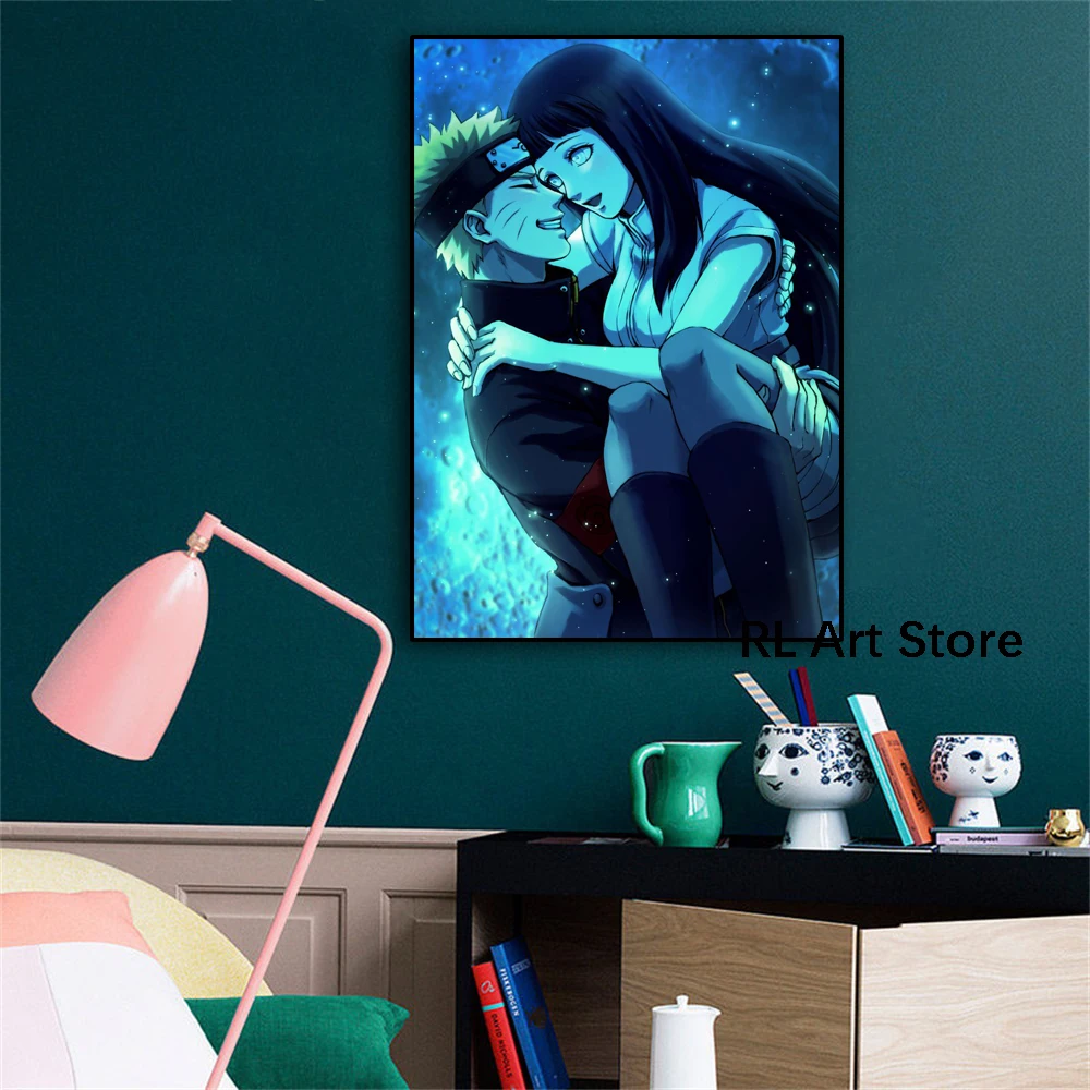

Japanese Cartoon Animation Canvas Art Posters and Prints Wall Art Anime Lover Painting for Children Room Cuadro Home Decoration