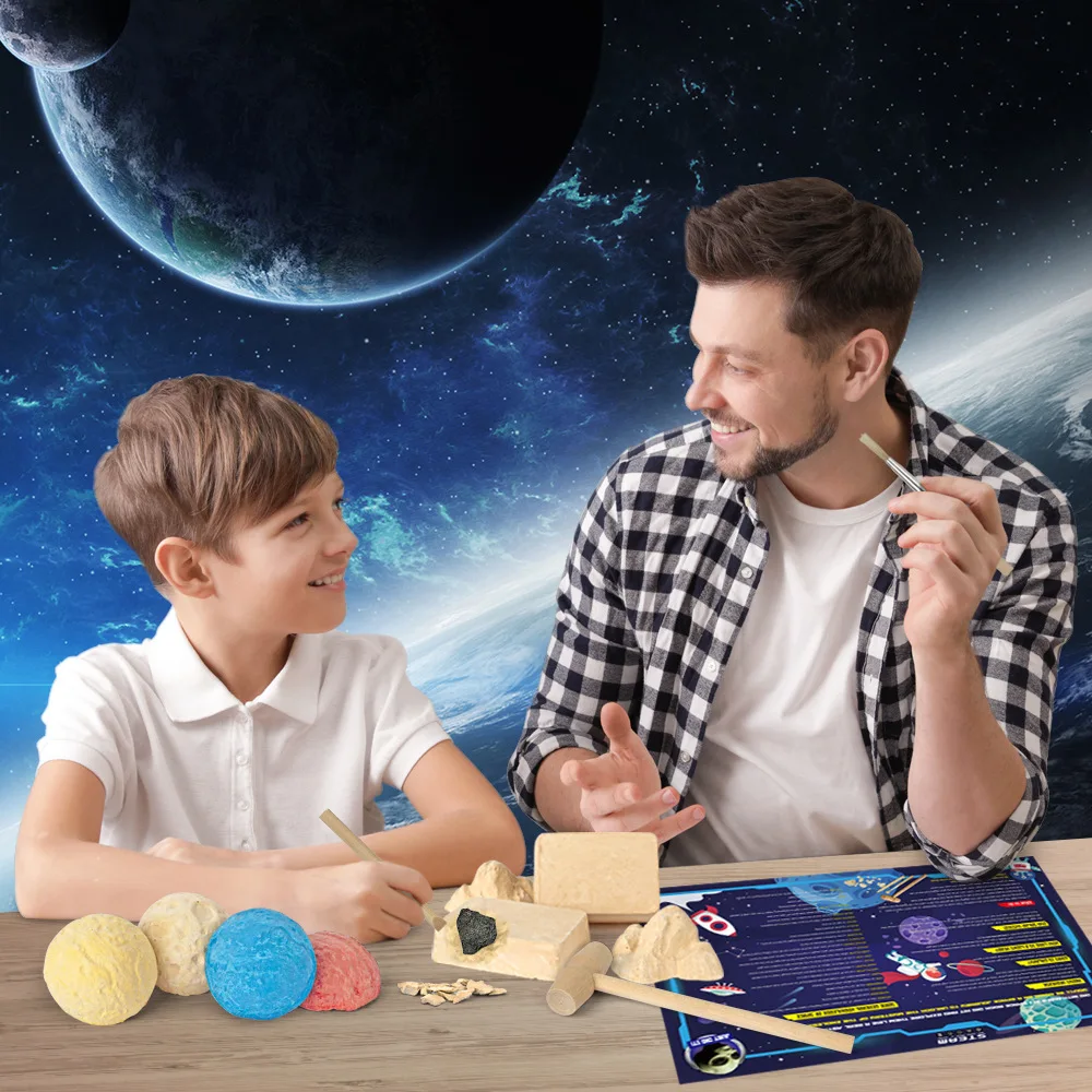 

Big Promotion New Cross-Border Blind Box Xinqite Toys Children's Creative Archaeological Excavation Stone Gem Toy Set