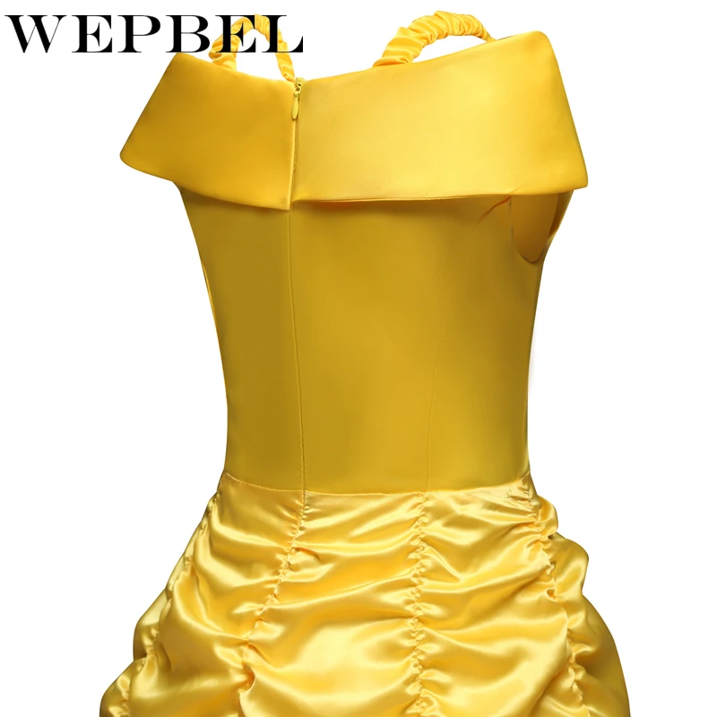 WEPBEL belle/платье принцессы платье для девочек костюмированной вечеринки Детские