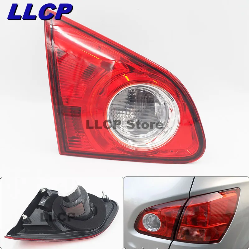 LLCP для NISSAN Qashqai J10 2008 2013 задний бампер внутренний хвост светильник Taillamp Задние