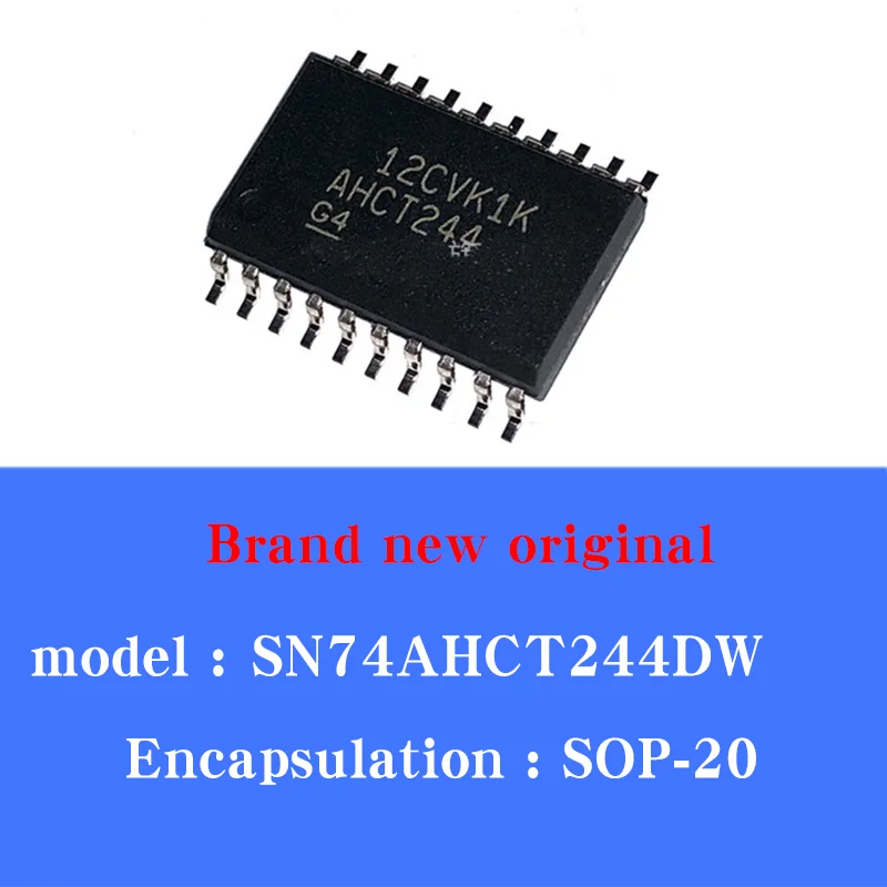 10 шт./партия оригинальные патчи SN74AHCT244DW AHCT244 SOP-20 SN74AHCT244DWR широкий корпус 7 2 мм |