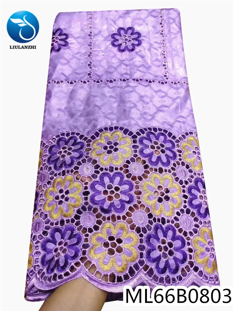 

LIULANZHI bazin ткань Африканское шитье богатый хлопок Африканское парчовое 5 ярдов bazin ткань ML66B08