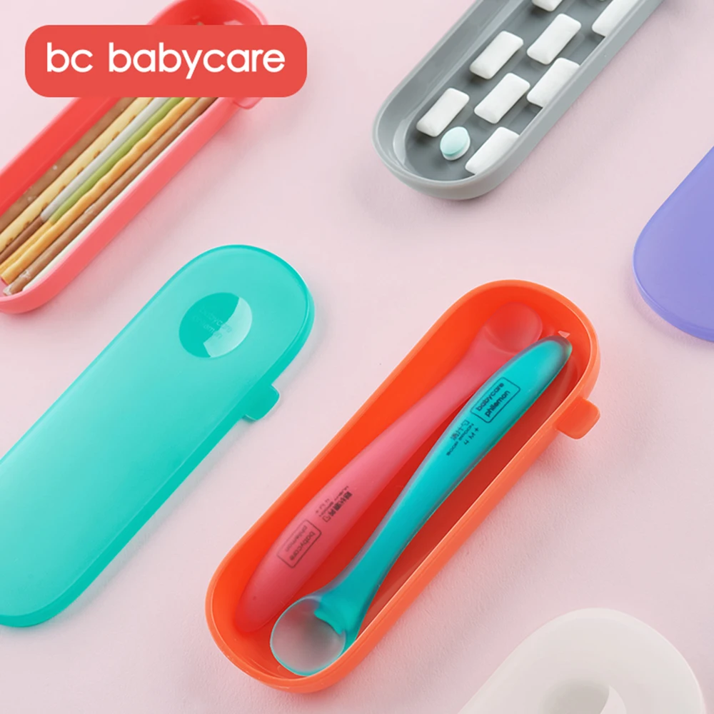 BC Babycare портативная детская коробка для хранения столовой посуды путешествия