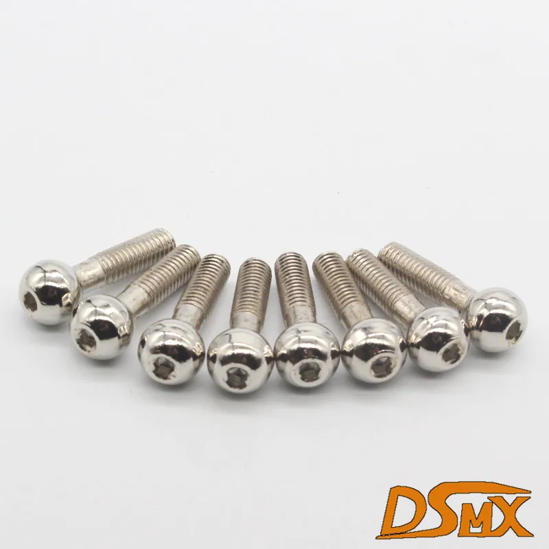 8 шт./компл. HSP 02152 M5 шариковая головка винт для 1/10 RC модели пульт дистанционного