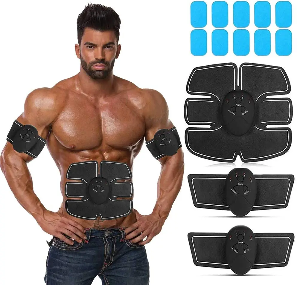 

Electric Muscle Stimulator ems Wireless Buttocks Hip Trainer Abdominal ABS Stimulator Fitness Body Slimming Massager