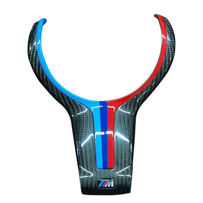 Цена Накладка на руль из АБС и углеродного волокна для BMW M4 M2 M3 F87 F80 F82 M6 F06 F12 F13 X5M F85 X6M F86
