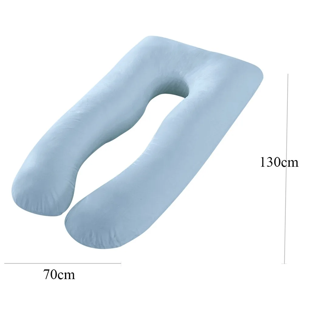 

Women Maternity Pregnant Print Sleeping U-Shaped Pillow Abdominal Cushion