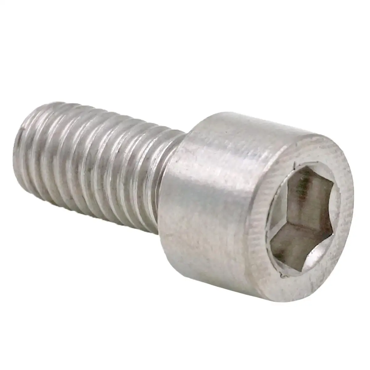 Винтовые болты TA2 GR2 с шестигранной головкой и титановым покрытием 5 М10x20 мм