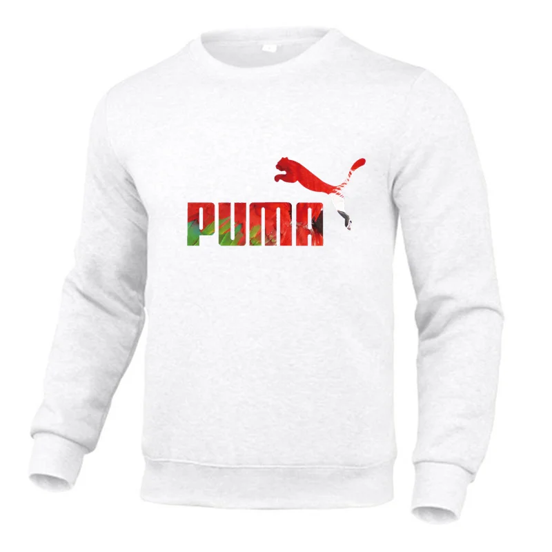 

Fall/winter solid color round neck pullover men's warm self-cultivation all-match sweatshirt men's pullover bottoming shirt