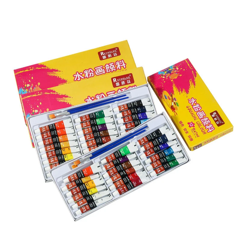 

12/18/24 Color Professional Acrylic Paint 7ml Control Chart Drawing Pigment Pigment Hand-Painted Art Supplies