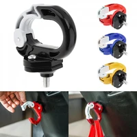 motorcycle luggage hook mount aluminum alloy motorbike scooter helmet holder bag bottle hook hanger with screws