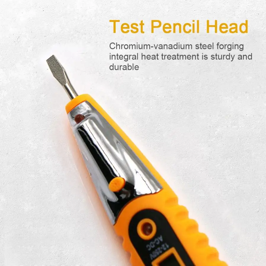 СВЕТОДИОДНЫЙ цифровой индукционный карандаш для электриков переменного и