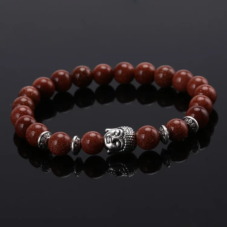 Новый оригинальный модный браслет Джокер для мужчин и женщин черный Будды с