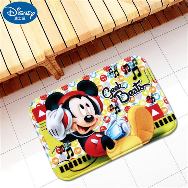mickey mouse 2 Фланелевый коврик для ванной с Минни Маус, абсорбирующий коврик для ванной, мягкий коврик для ванной комнаты, коврик для душа, ванной, спальни, машинная стирка - Цвет: mickey mouse 2