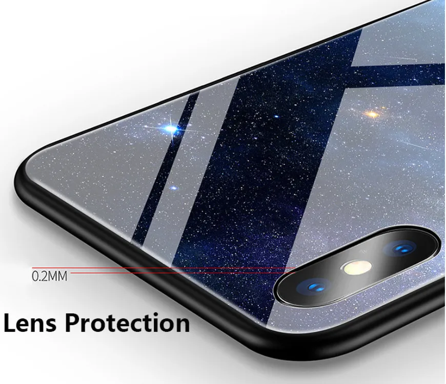 3D чехол из закаленного стекла для Oneplus 7 7PRO роскошный силиконовый со звездами 5 5T 6