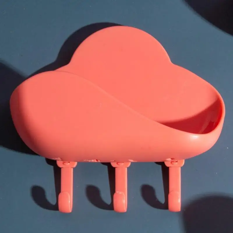 

Cute shaped Soap Holder Bathroom Shower Soap Dishes Shower Plates Wall Mounted Soap Storage Box Kitchen Storage holder rack