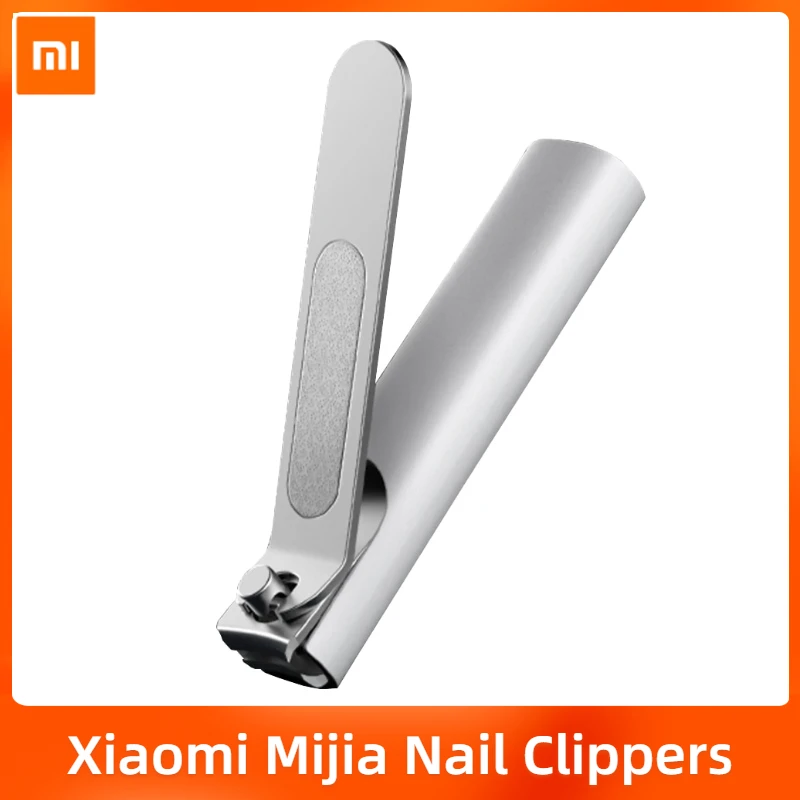 Кусачки для ногтей Xiaomi Mijia из нержавеющей стали с крышкой от брызг кусачки
