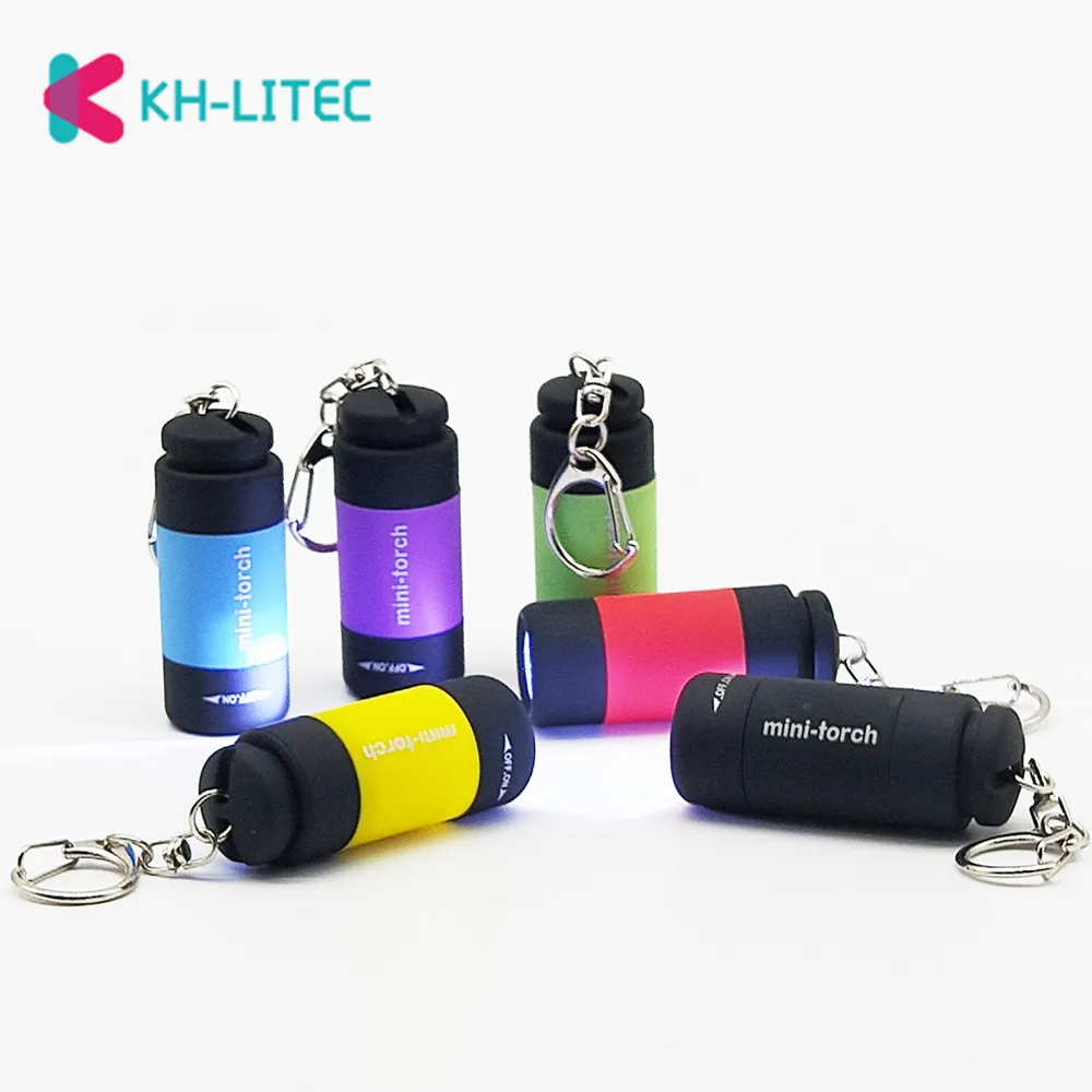 Светодиодный мини фонарик KHLITEC 0 3 Вт 25 лм светодиодный ффонарь с USB зарядкой