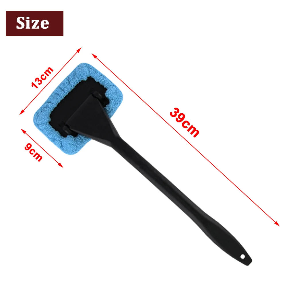 Съемная щетка из микрофибры для очистки лобового стекла автомобиля с тканевой