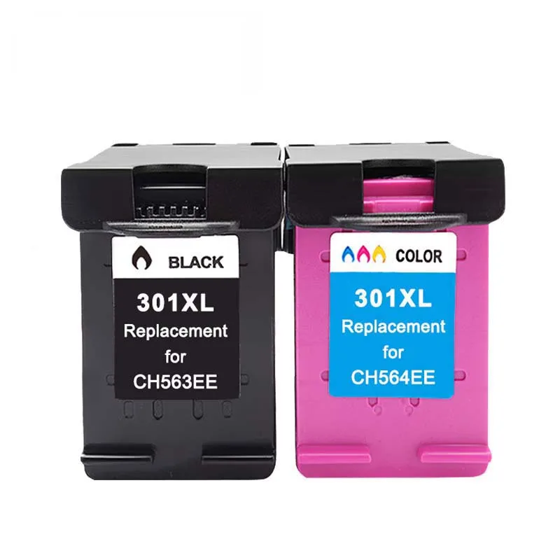 Картриджи чернильные совместимые с HP 301XL hp 301 CH563EE CH564EE Deskjet 1000 1050 2000 2050 2510 3000 3054 2