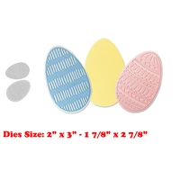 2021 new metal happy easter decoration eggs cutting dies for card making gift tag scrapbooking stencils craft