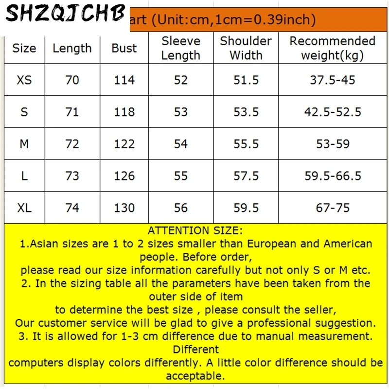 

JCHB 2021 Women's Down Jacket Autumn Winter Coat Female Short Korean Parkas Woman White Duck Down Jackets Mujer Chaqueta Pph191