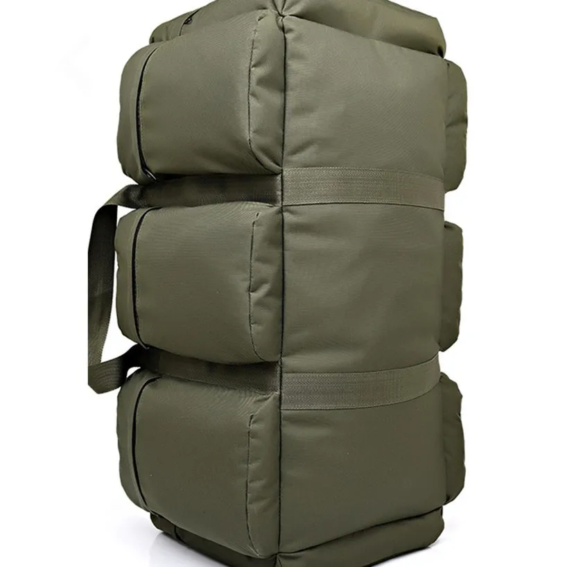 Luggage bags High Capacity 90L Travel Bag New Arrival Cylinder package Multifunction Rusksack Male Fashion Canvas Camouflage