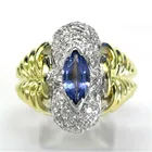 FDLK вечерние ювелирные изделия Роскошные романтические циркониевые Модные женские Кольца Гламурные ювелирные изделия для девушек вечерние аксессуары рождественские подарки