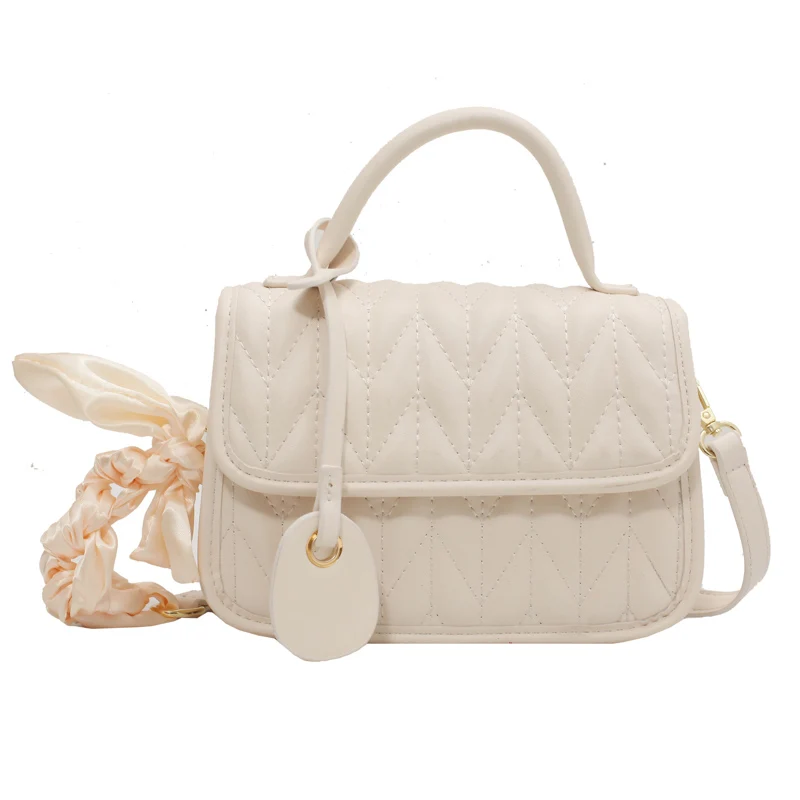 

Small Pu Leather Crossbody Bags for Women 2021 New High Quality Lady Handbag Embroidered Small Square Bag