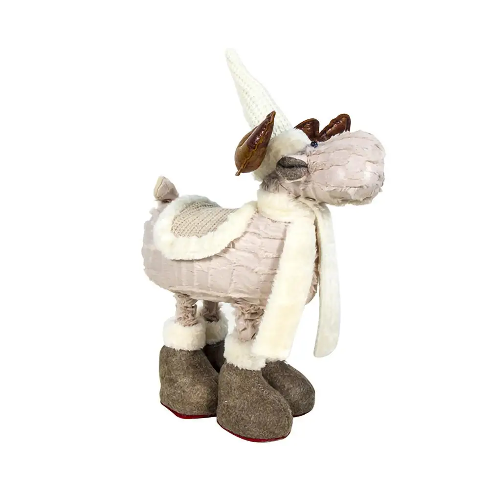 Выдвижные рождественские фигурки кукол лося украшения стоячие большие