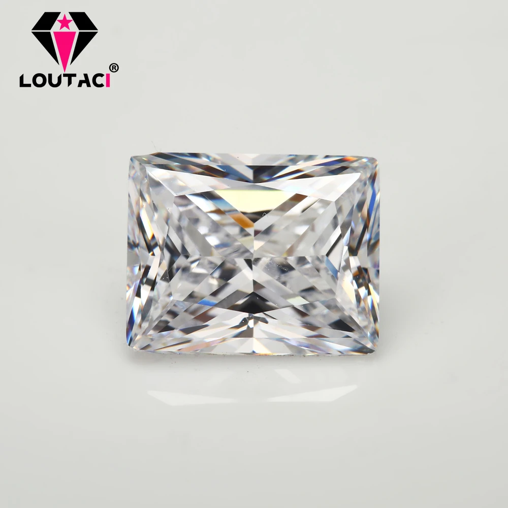 

Оптовая продажа, Женское Обручальное Кольцо LOUTACI 5А белого цвета с блестящим кубическим цирконием, среднего размера, 4x8x10 мм