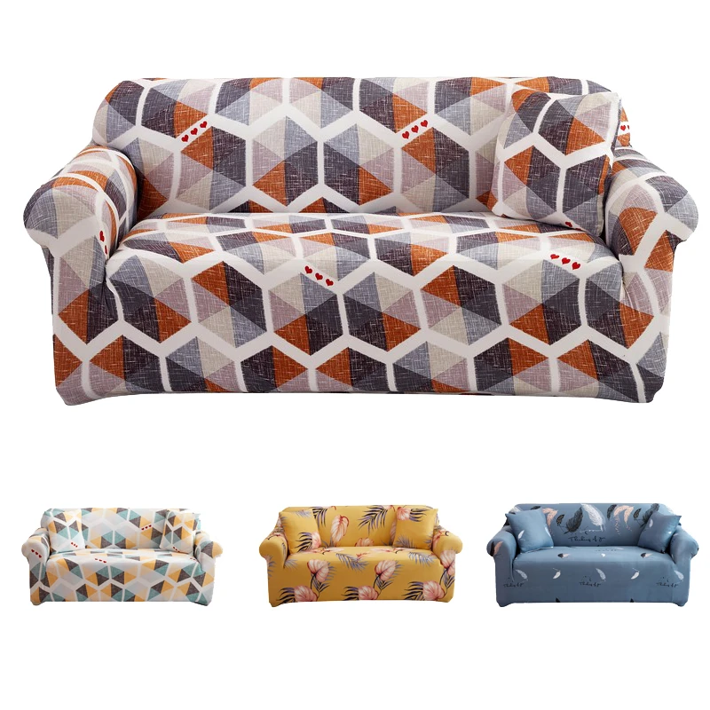 

Plaid Stretch Elastic Sheath Sofa Cover Up Klippan L Shape Modern Couch Armchair Sofa Chaise Cover Lounge Furniture Protect