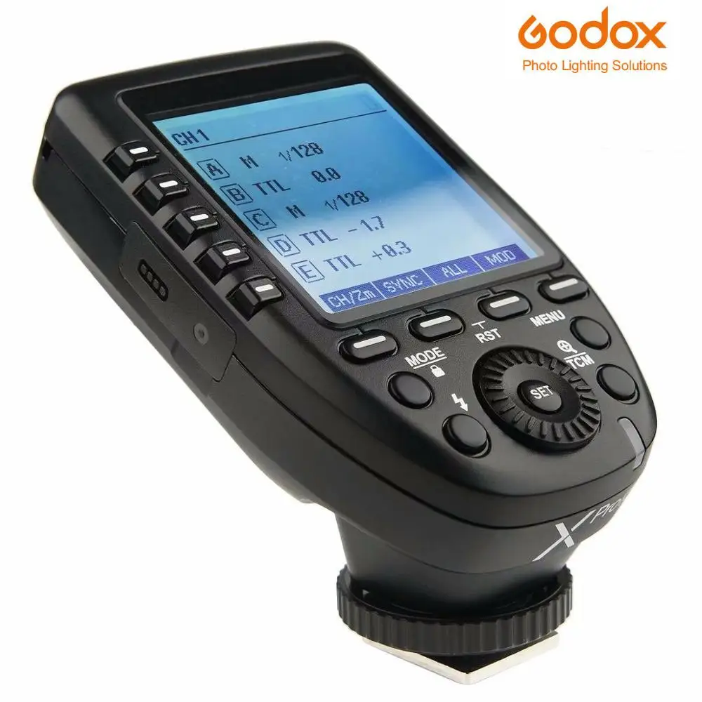 Godox XPro C N S O F P TTL передатчик 2 4G HSS Flash Trigger для Canon Nikon Sony Olympus Fuji Pentax|Пульты и триггеры|