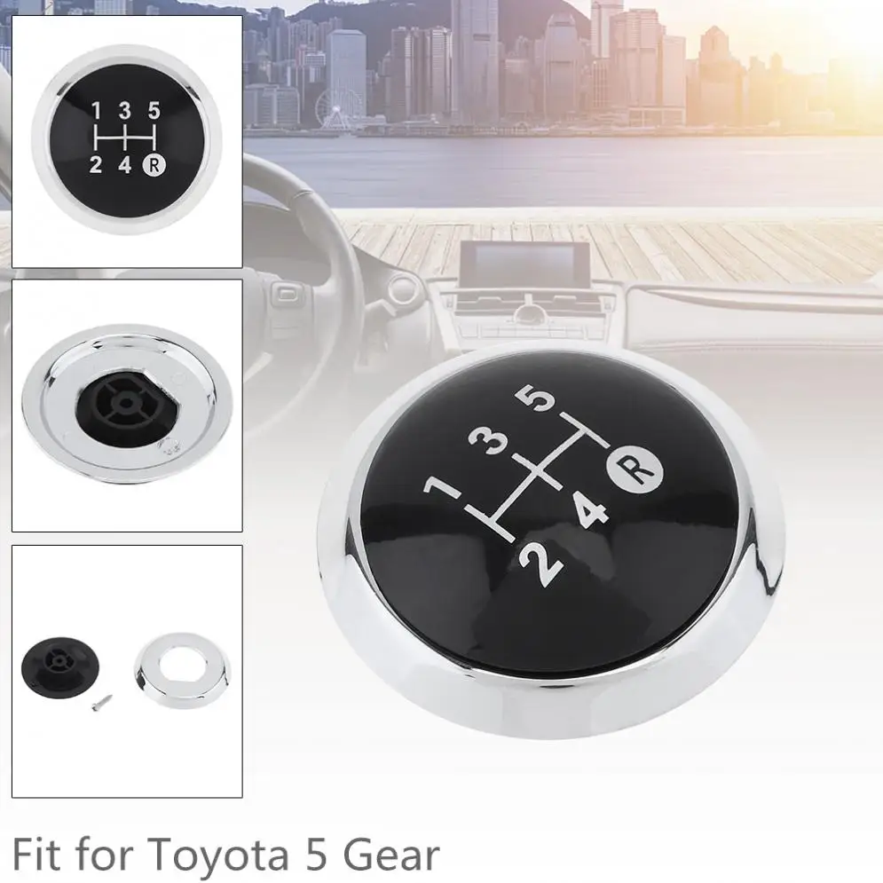 5 скоростей ручной Стайлинг ABS рычаг для коробки передач Ручка палка гандбола