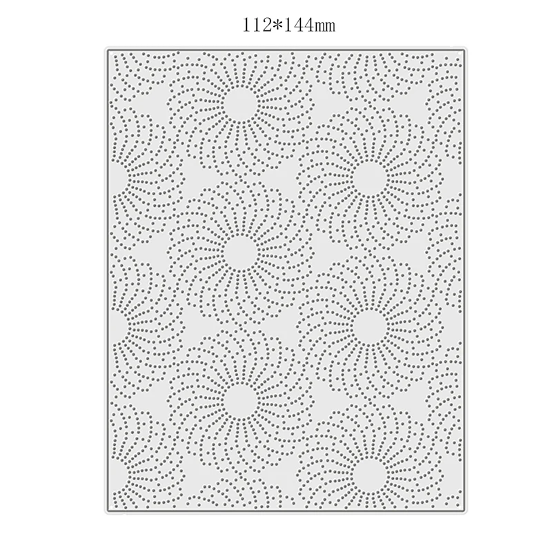 

New Dotted Fireworks Doily Panel 2020 Metal Cutting Dies for DIY Scrapbooking and Card Making Decor Embossing Craft No Stamps