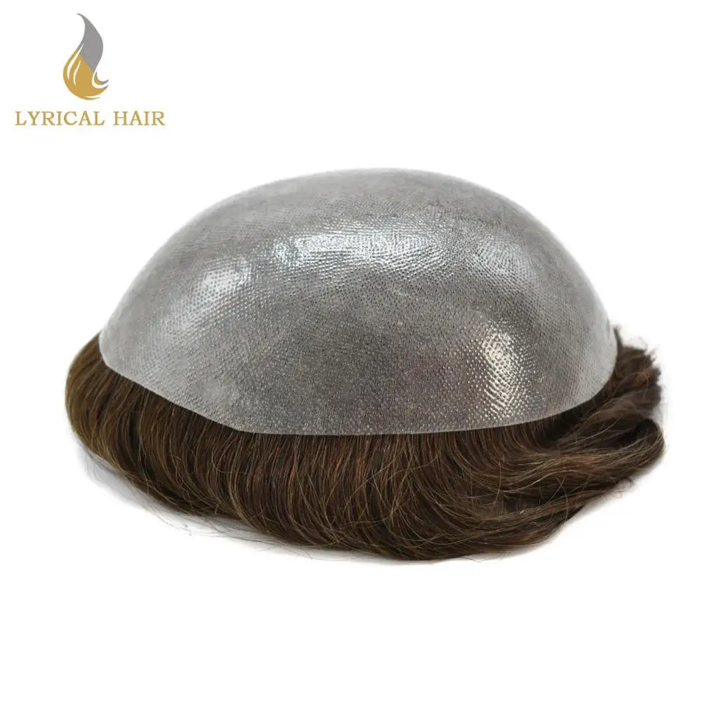 

Прочный мужской парик из искусственной кожи, парики для мужчин