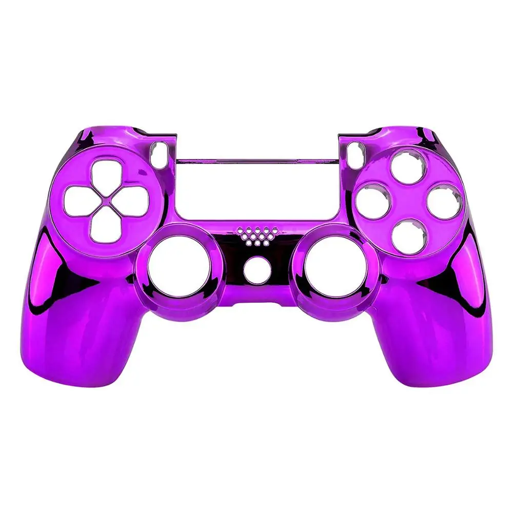Хром Edition спереди Корпус Оболочка Чехол запасных частей для Playstation 4 PS4 тонкий Pro