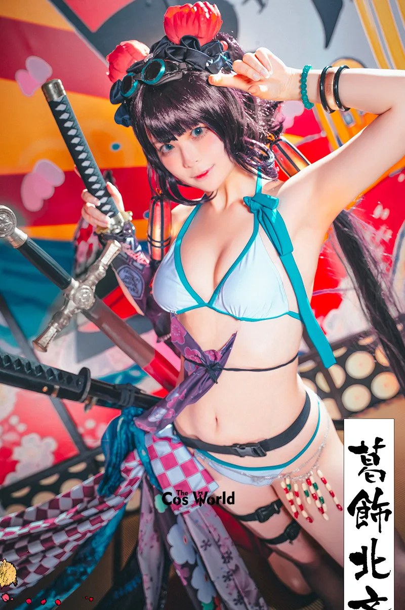 FGO Fate Grand Order Katsushika Hokusai бикини купальный костюм наряд Аниме косплей костюмы| |