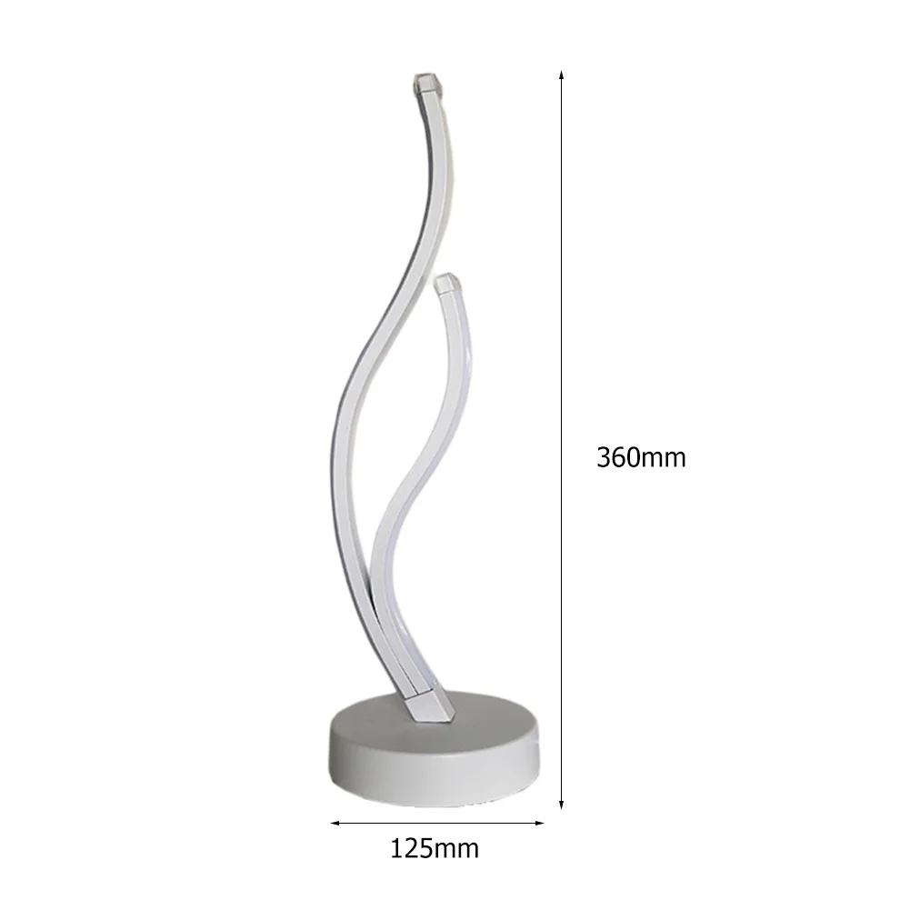 

Modern Minimalist LED Table Lamp For Bedroom Bedside Acrylic Desk Lamp Reading Light Night Light Home Lighting EU Plug