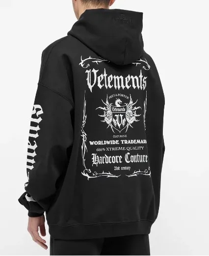 

VETEMENTS Hoodie Men Women Hip-hop Harajuku fashion sweatshirt high-quality cotton hoodie