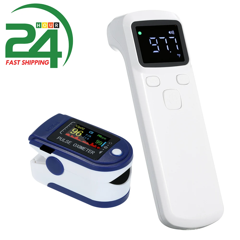 Пульсоксиметр Пальчиковый портативный прибор для измерения пульса и уровня